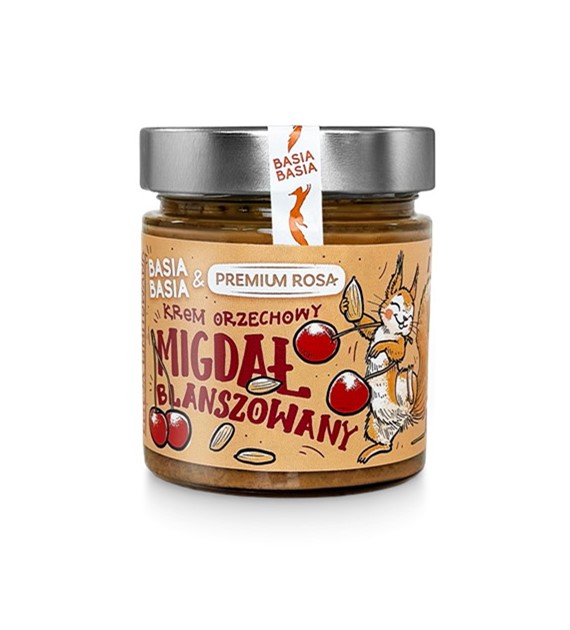 Krem migdałowy z wiśnią 195 g Basia Basia - Alpi
