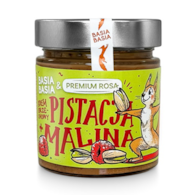 Krem orzechowy z pistacji i malin Basia Basia 195 g - Alpi