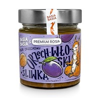 Krem z orzechów włoskich ze śliwką 195 g Basia Basia - Alpi