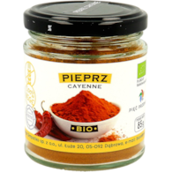 Pieprz cayenne BIO 85 g - Pięć Przemian
