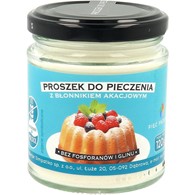Proszek do pieczenia z błonnikiem akacjowym bezglutenowy 120 g - Pięć Przemian