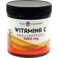 Witamina C - kwas L-askorbinowy 200 g - Pięć Przemian