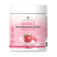 Shake wysokobiałkowy truskawkowy 400 g - Pięć Przemian