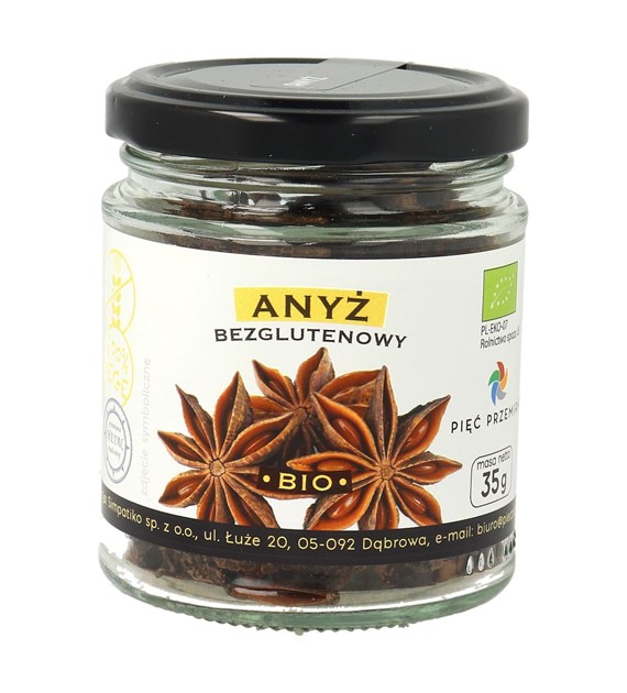 Anyż gwiazdki BIO 35 g - Pięć Przemian