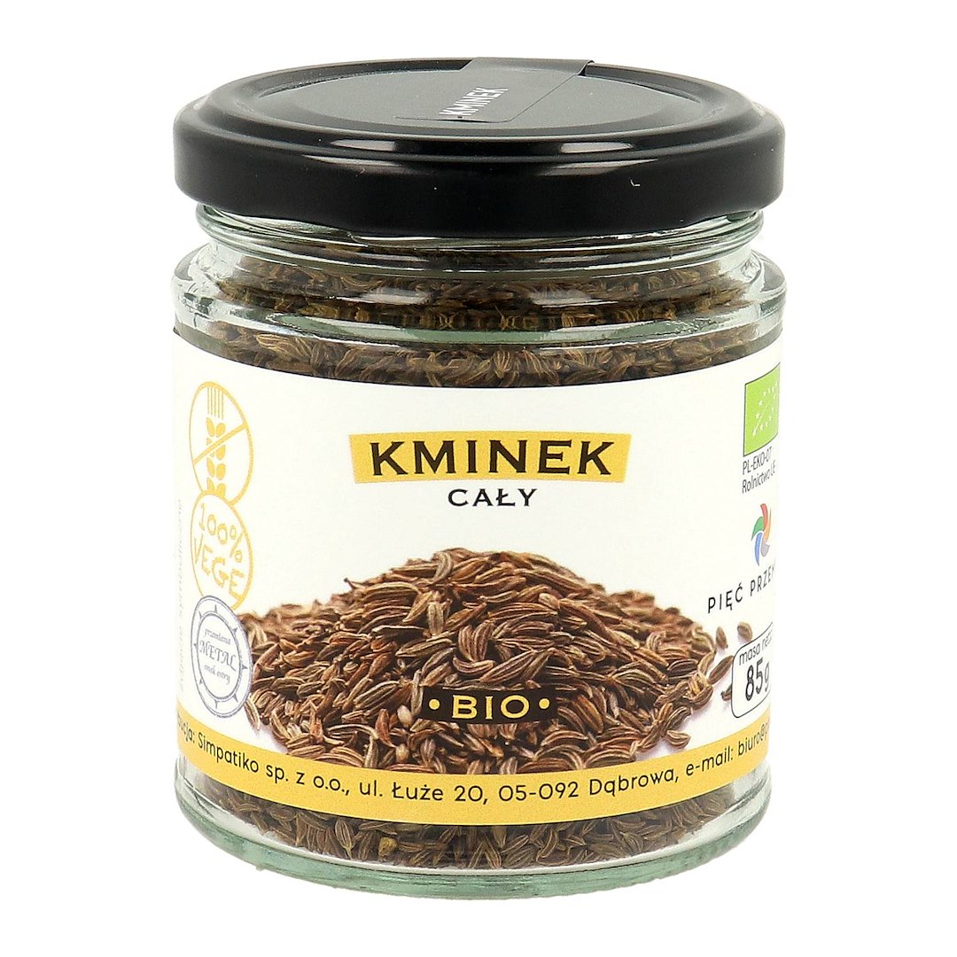 Kminek cały BIO 85 g - Pięć Przemian