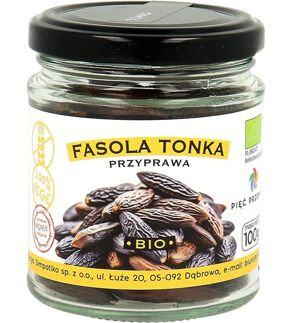 Tonka fasola BIO 100 g - Pięć Przemian
