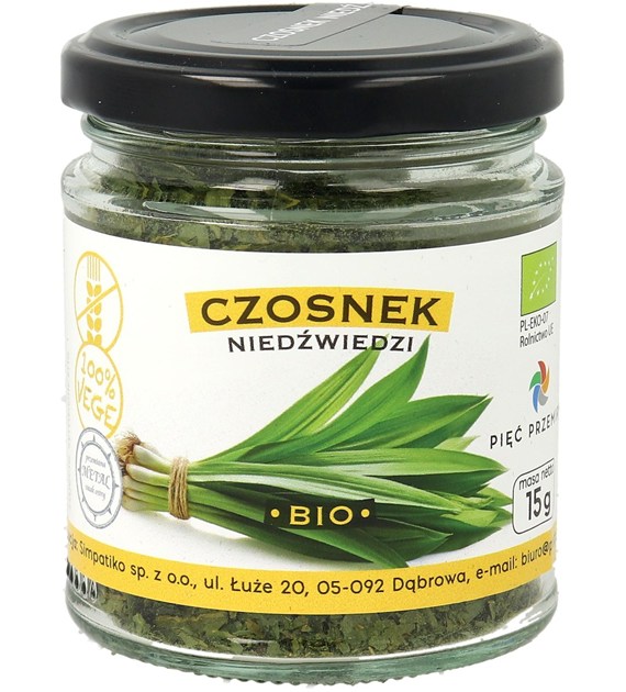 Czosnek niedżwiedzi BIO 15 g - Pięć Przemian