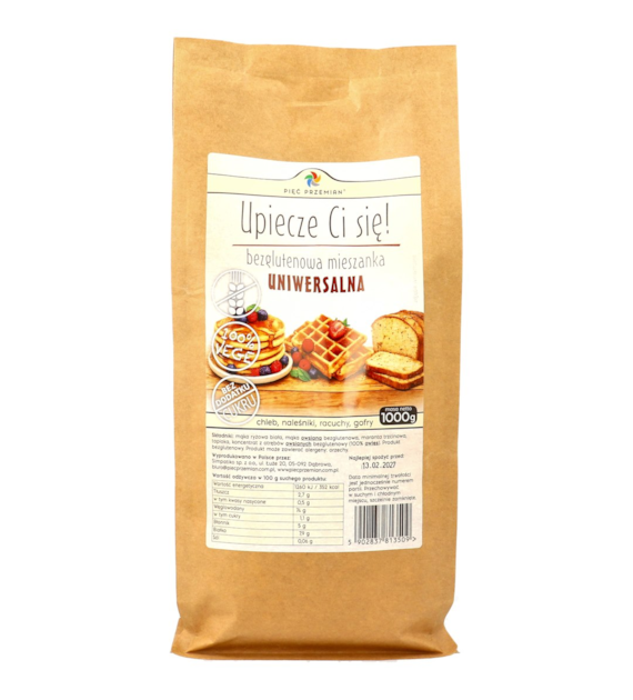 Mieszanka uniwersalna bezglutenowa 1000 g - Pięć Przemian