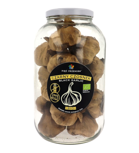 Czarny czosnek BIO główki 1 szt. (opakowanie 20 szt.~ 1,4 kg)