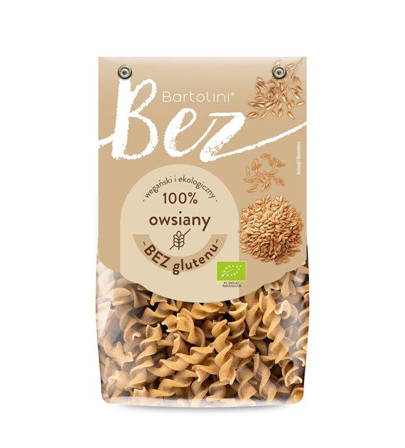 Makaron bezglutenowy owsiany świder BIO 250 g - Bartolini