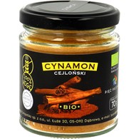 Cynamon cejloński bezglutenowy BIO 70 g - Pięć Przemian