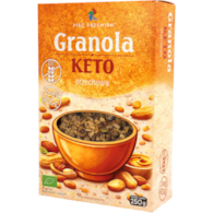 Granola KETO orzechowa bezglutenowa BIO 250 g - Pięć Przemian