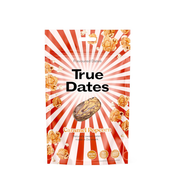 TRUE DATES dates Caramel Popcorn 100 g