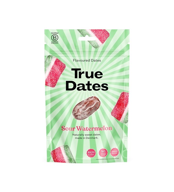 TRUE DATES daktyle Sour Watermelon 100 g