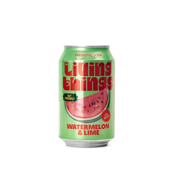 Living Things Probiotic Soda Arbuz i Limonka 330 ml