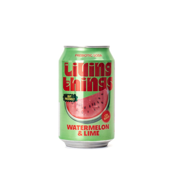 Living Things Probiotic Soda Arbuz i Limonka 330 ml