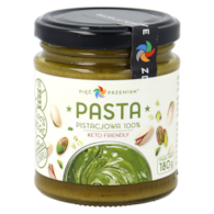 Pasta pistacjowa 100% 180 g - Pięć Przemian
