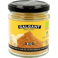 Galgant mielony BIO 70 g - Pięć Przemian