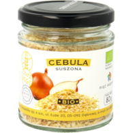 Cebula suszona BIO 80 g - Pięć Przemian