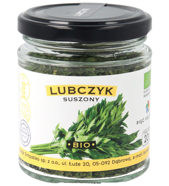 Lubczyk suszony BIO 20 g - Pięć Przemian
