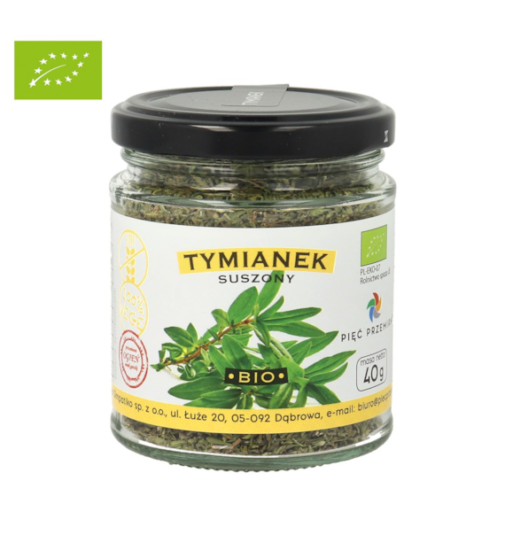 Tymianek suszony BIO 40 g - Pięć Przemian