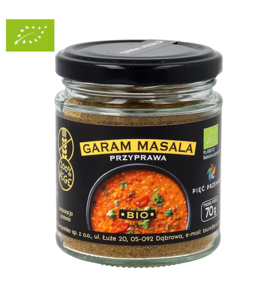 Garam masala BIO 70 g - Pięć Przemian