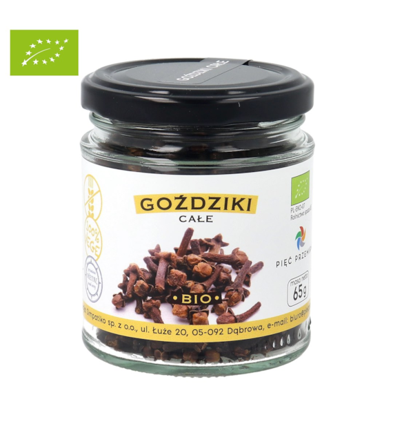 Goździki całe bezglutenowe BIO 65 g - Pięć Przemian