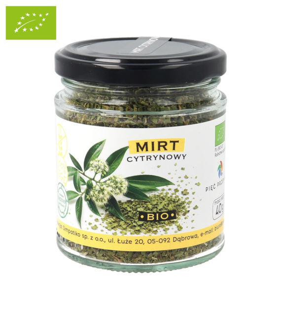 Mirt cytrynowy BIO 40 g - Pięć Przemian