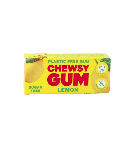Gumy do żucia o smaku cytrynowym z ksylitolem 15 g (10 szt.) - Chewsy