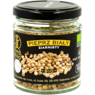 Pieprz biały ziarnisty BIO 90 g - Pięć Przemian