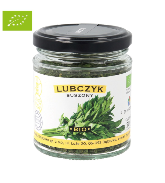 Lubczyk suszony BIO 20 g - Pięć Przemian