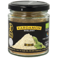 Kardamon mielony bezglutenowy BIO 60 g - Pięć Przemian
