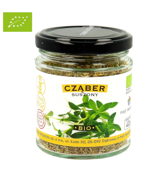 Cząber suszony BIO 40 g -  Pięć Przemian