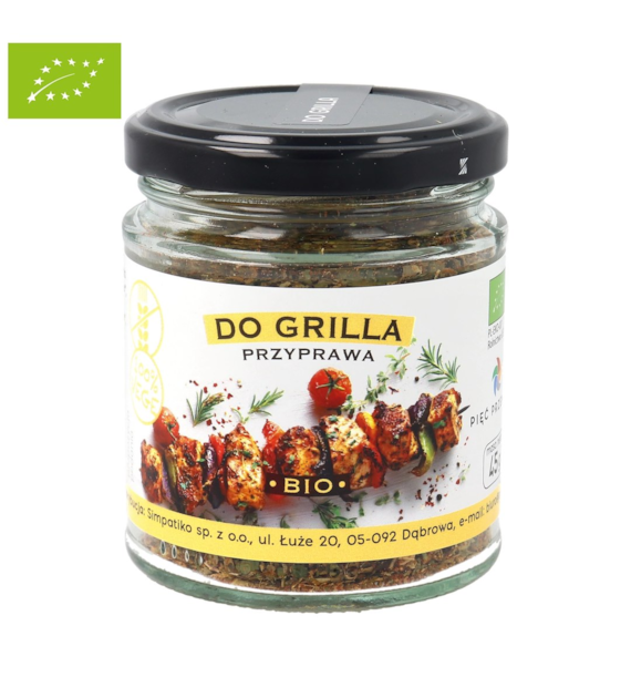 Przyprawa do grilla BIO 45 g - Pięć Przemian