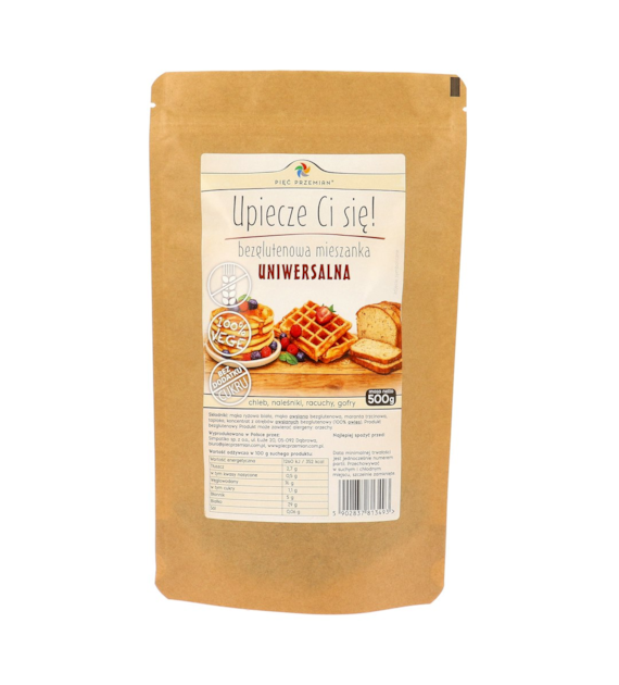 Mieszanka uniwersalna bezglutenowa 500 g - Pięć Przemian