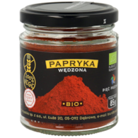 Papryka wędzona bezglutenowa BIO 85 g - Pięć Przemian