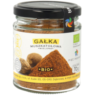 Gałka muszkatołowa mielona BIO 70 g - Pięć Przemian