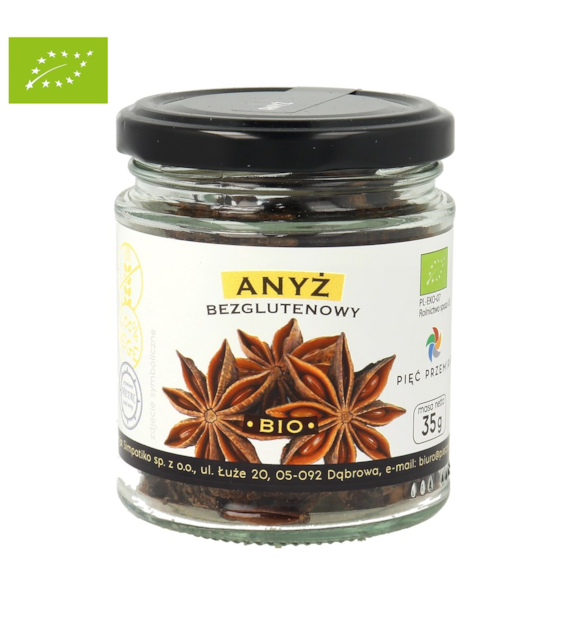 Anyż gwiazdki BIO 35 g - Pięć Przemian