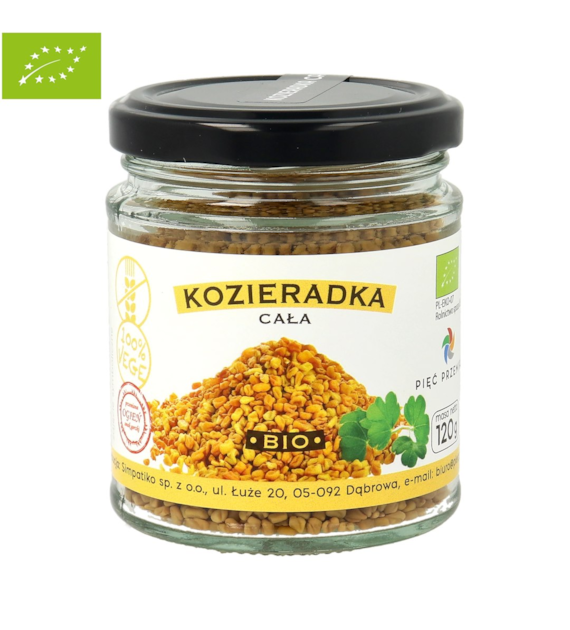 Kozieradka cała BIO 120 g - Pięć Przemian