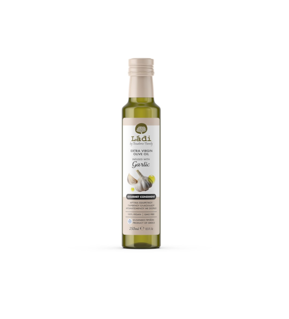 Oliwa z oliwek extra virgin czosnkowa 250 ml Ladi - Ladi Tsouderos Ltd