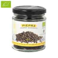 Pieprz czarny ziarnisty bezglutenowy BIO 100 g - Pięć Przemian