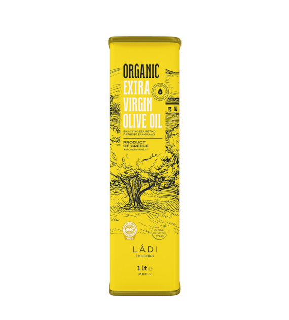 Oliwa z oliwek extra virgin BIO 1000 ml - Ladi Tsouderos Ltd