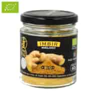 Imbir mielony bezglutenowy BIO 60 g - Pięć Przemian