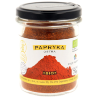 Papryka ostra mielona bezglutenowa BIO 75 g - Pięć Przemian