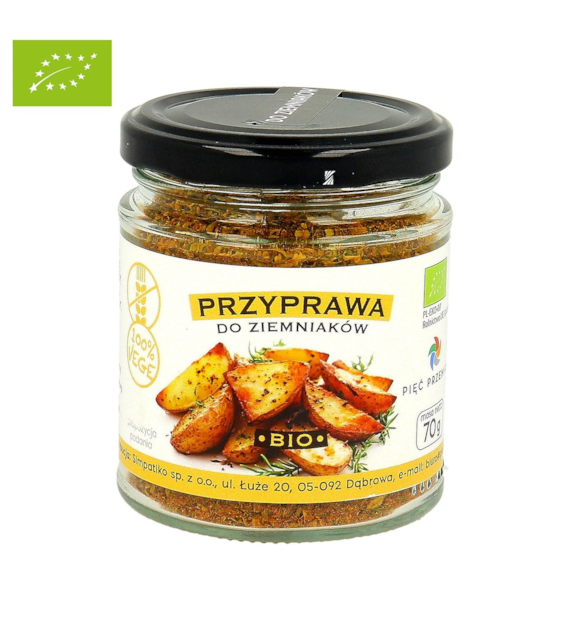 Przyprawa do ziemniaków BIO 70 g - Pięć Przemian