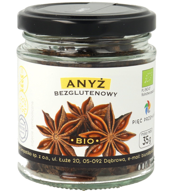 Anyż gwiazdki BIO 35 g - Pięć Przemian