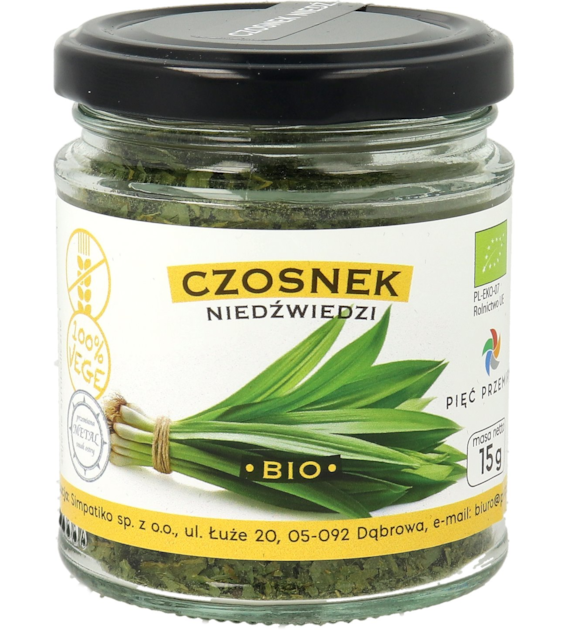 Czosnek niedżwiedzi BIO 15 g - Pięć Przemian