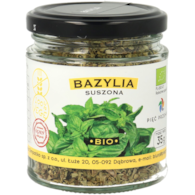 Bazylia suszona bezglutenowa BIO 35 g - Pięć Przemian