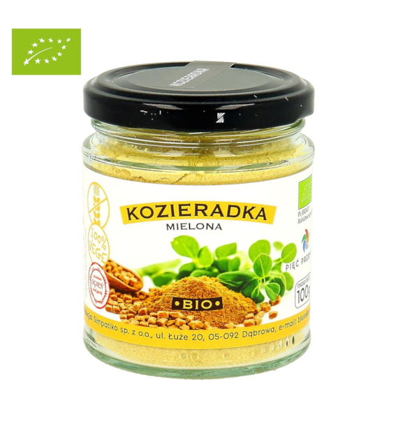 Kozieradka mielona BIO 100 g - Pięć Przemian