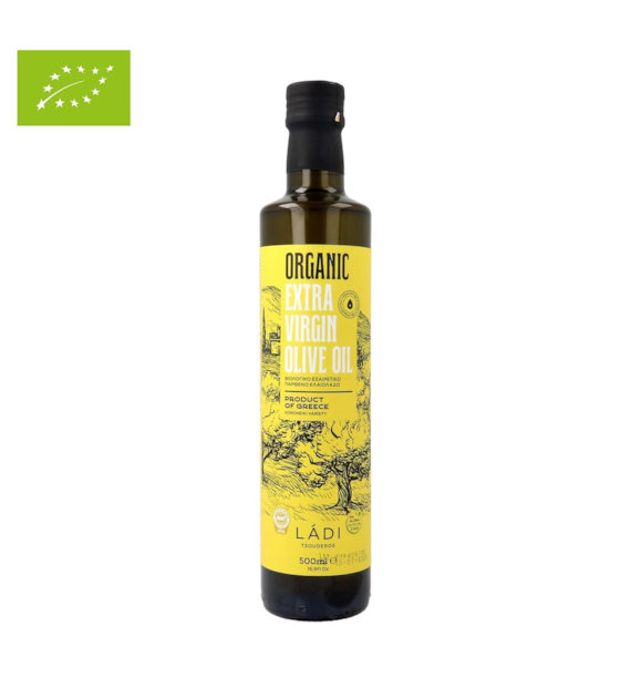 Oliwa z oliwek extra virgin BIO 500 ml - Ladi Tsouderos Ltd